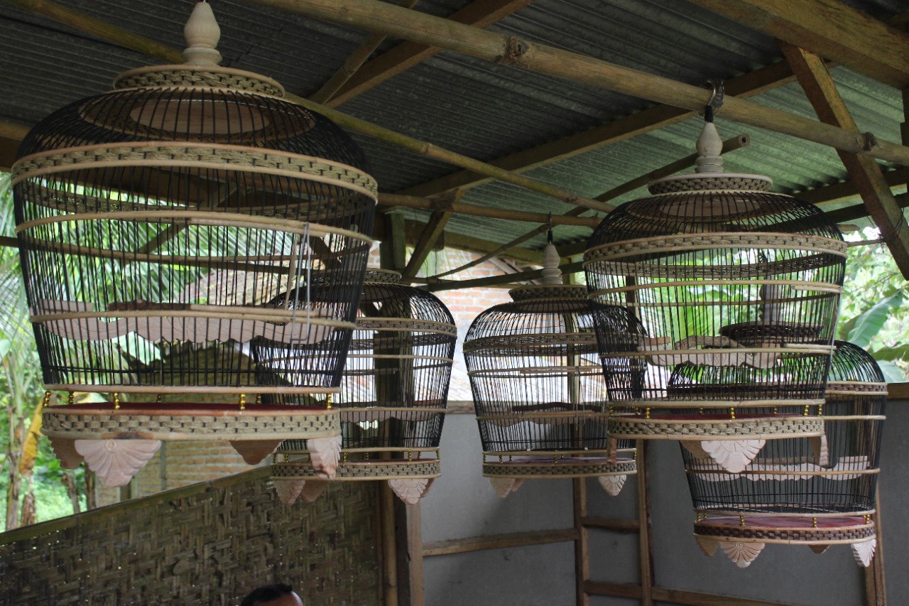 Rumah Produksi Sangkar Burung Pak Rosat